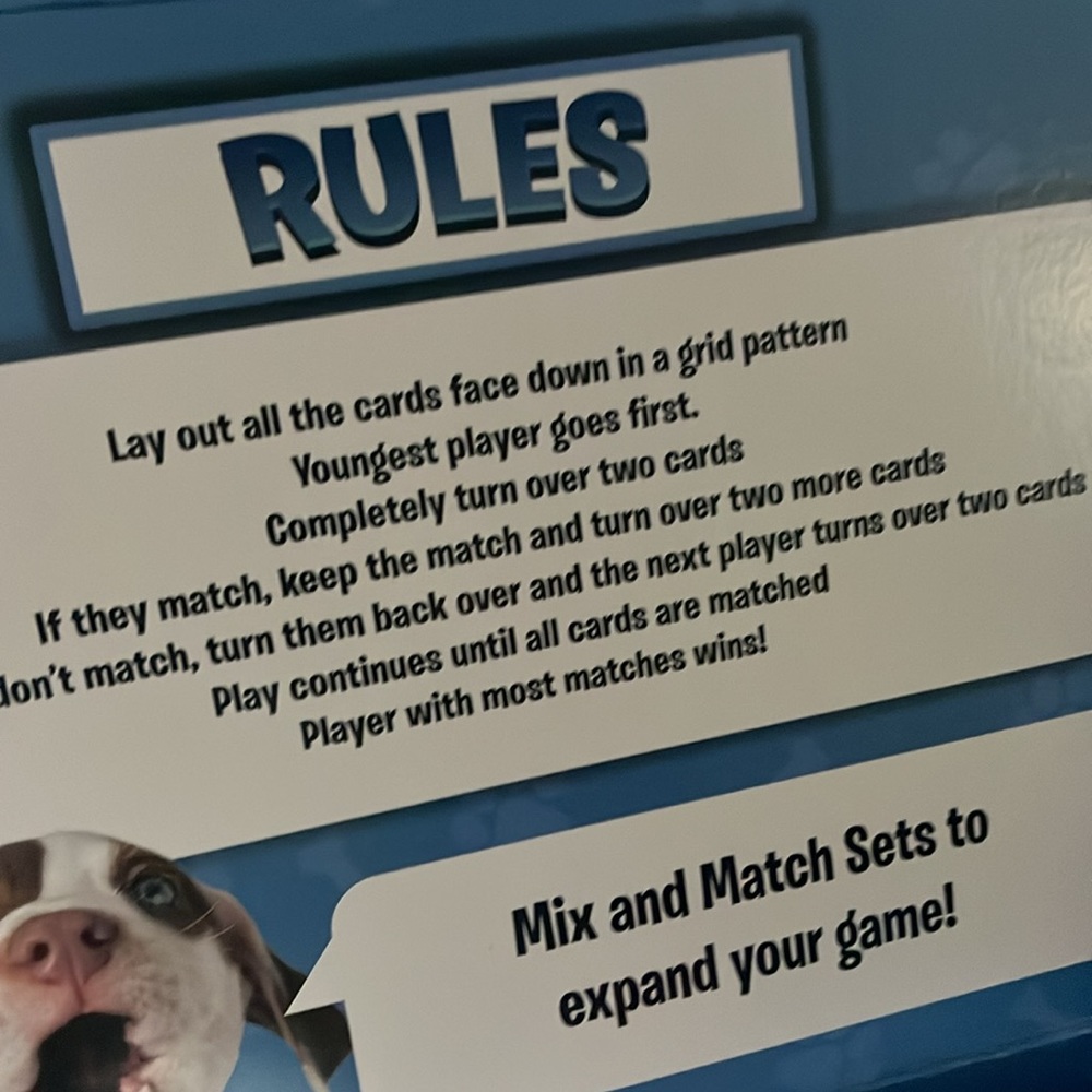 Series 1 Rescue Me Memory Matching Game - Picture 3 of 5